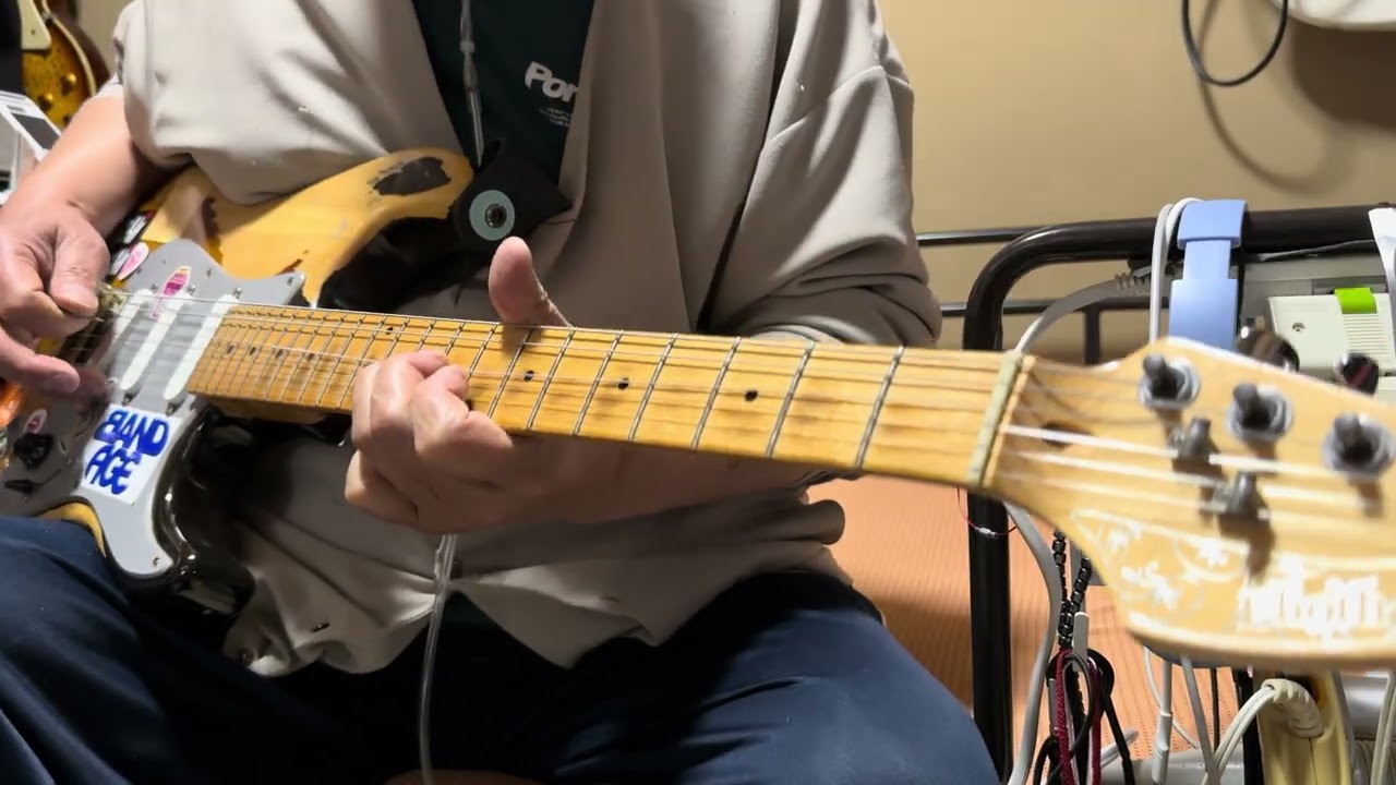 爽やかバッキングトラックスにギター乗っけてみた🎸