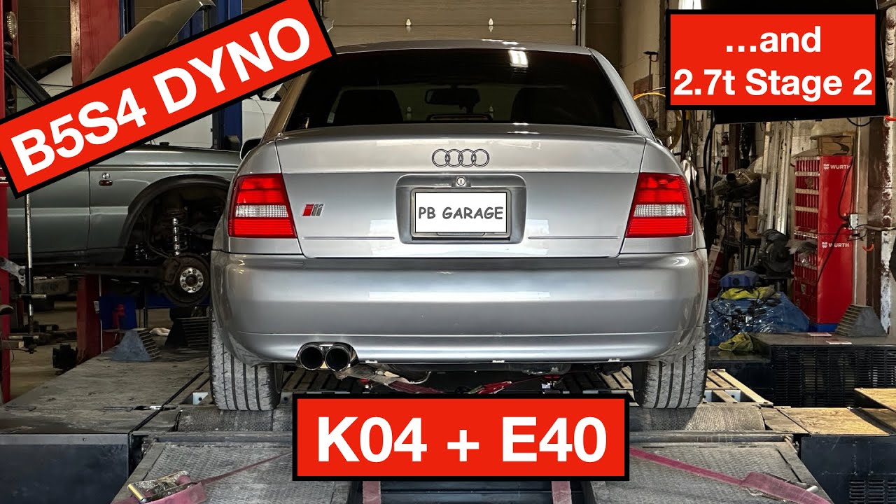 DYNO - Audi B5 S4 Stage 3 K04 E40