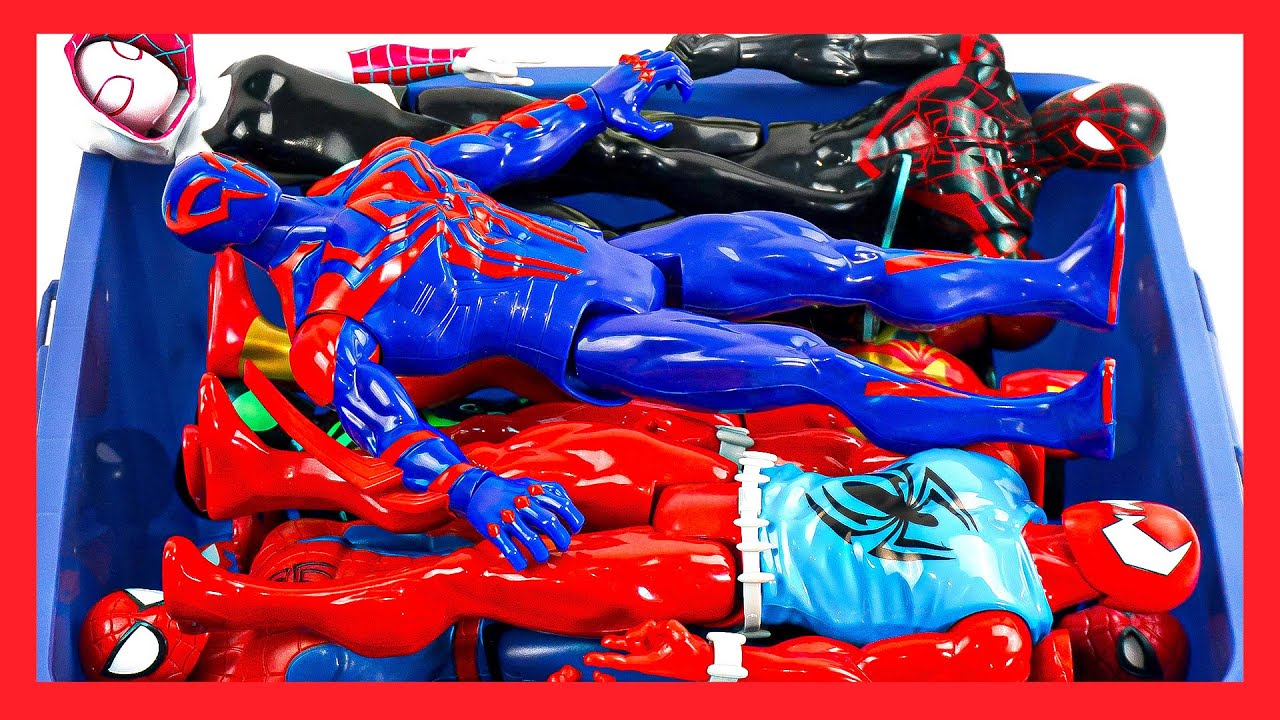 Juguetes🕸️SPIDER MAN Colección TITAN Hero Series Spider-Man Across Spiderverse