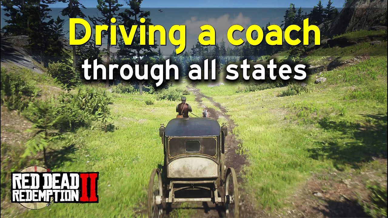 Driving a coach through all states | Red Dead Redemption 2