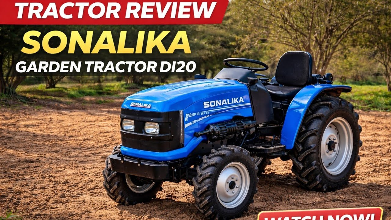 Sonalika mini tractor || Sonalika garden track Di 20 tractor review by suraj Gurjar ||Suraj Gurjar