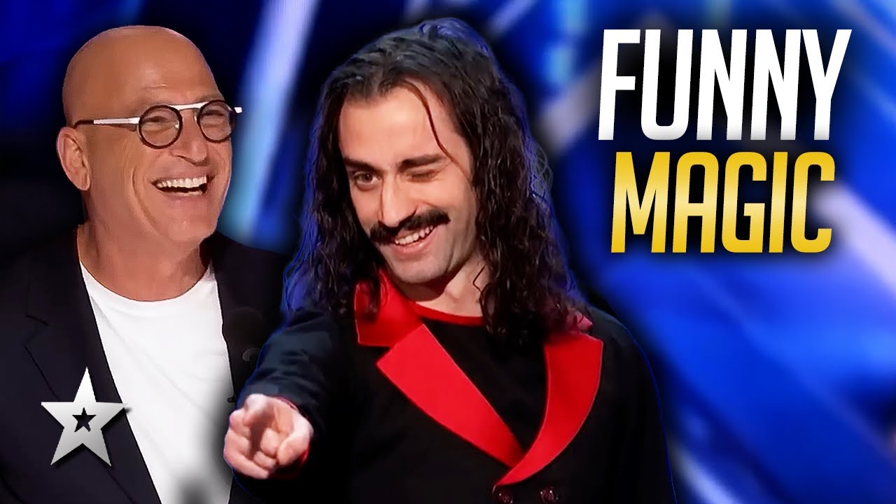 Top FUNNIEST Magic Auditions on America’s Got Talent