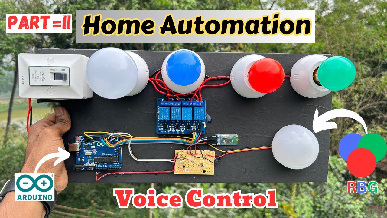 Say Goodbye to Buttons: Voice-Controlled Smart Home PART-2