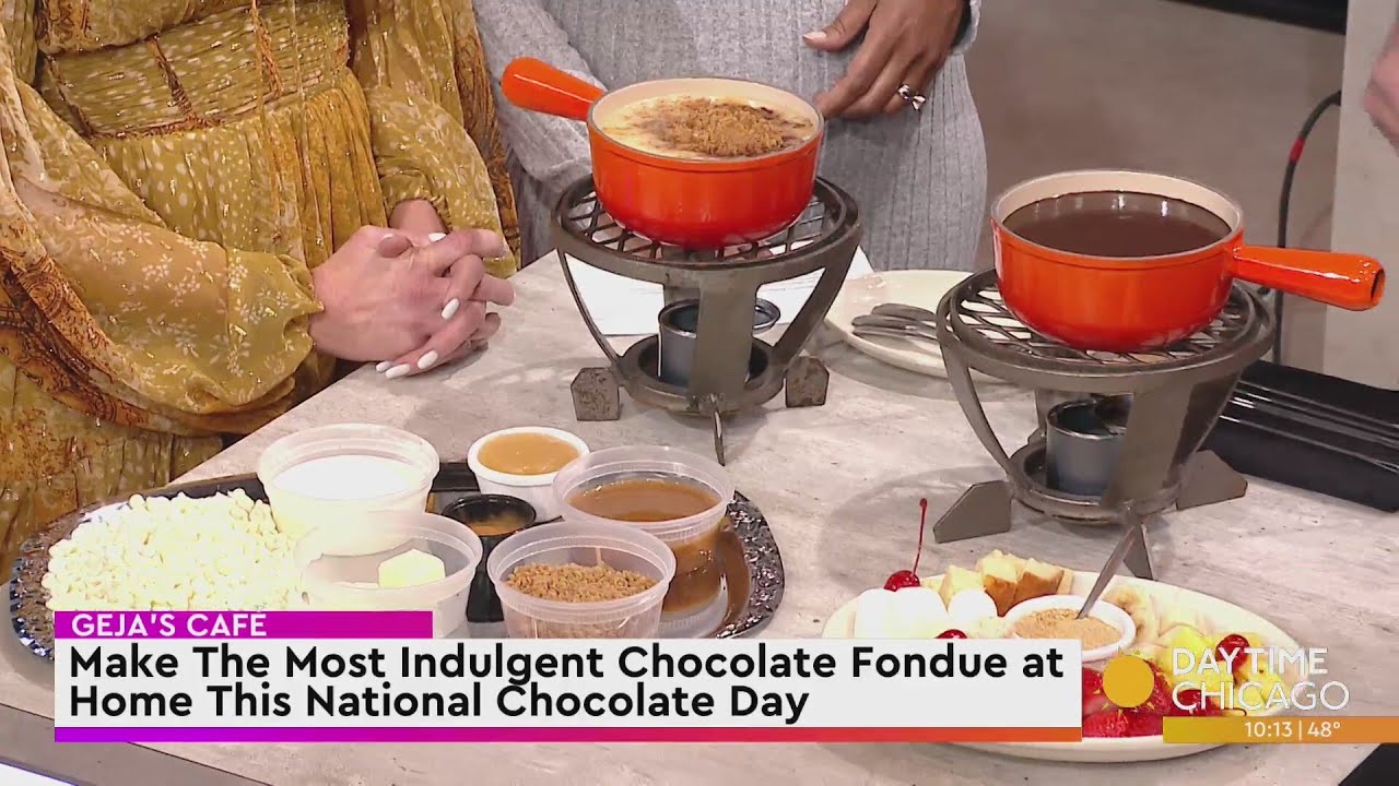 Make The Most Indulgent Chocolate Fondue at Home This National Chocolate Day