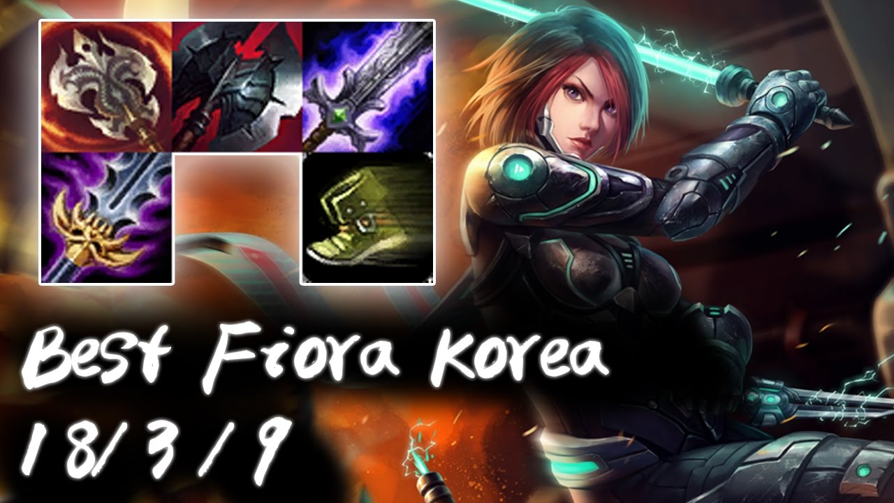 Best Fiora Korea Top vs Jayce | Korea High Elo Replays