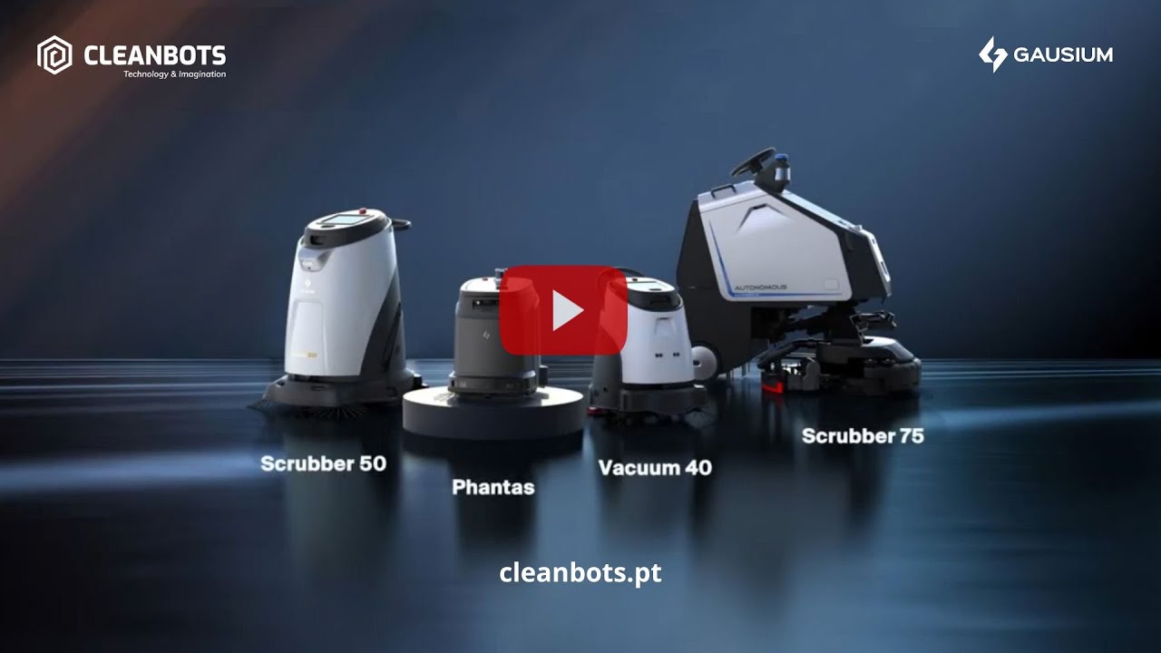 Cleanbots - Gausium Líder na Limpeza Autónoma
