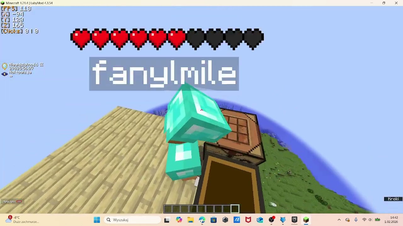 truluje mojego brata w minecraft