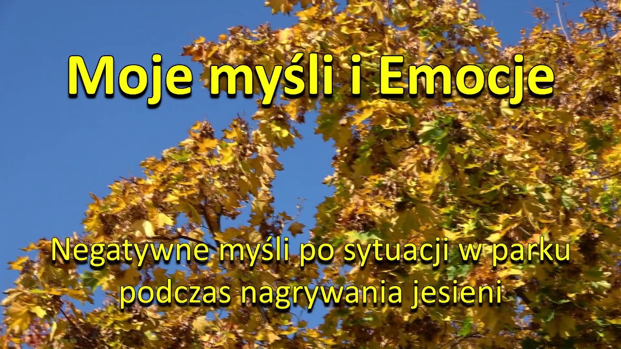 Negatywne myśli przez nagrywanie kamerą