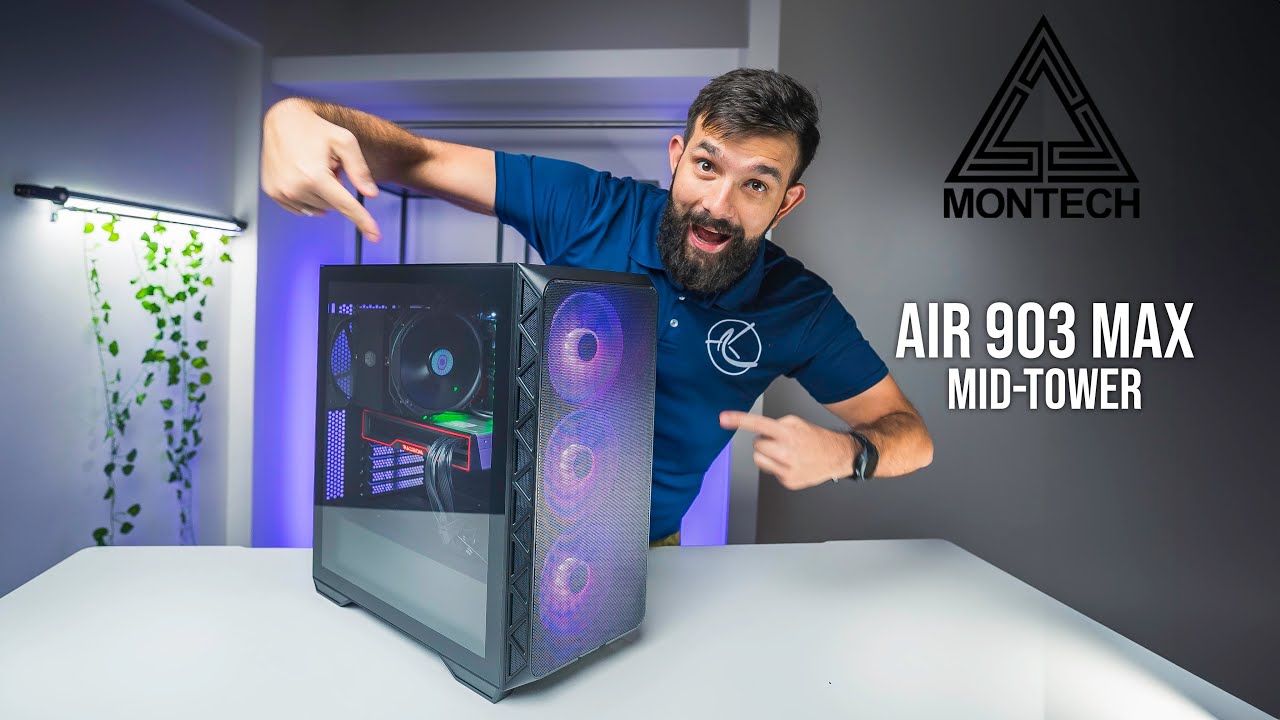 75$ - HOW?! Montech Air 903 Max Black PC case