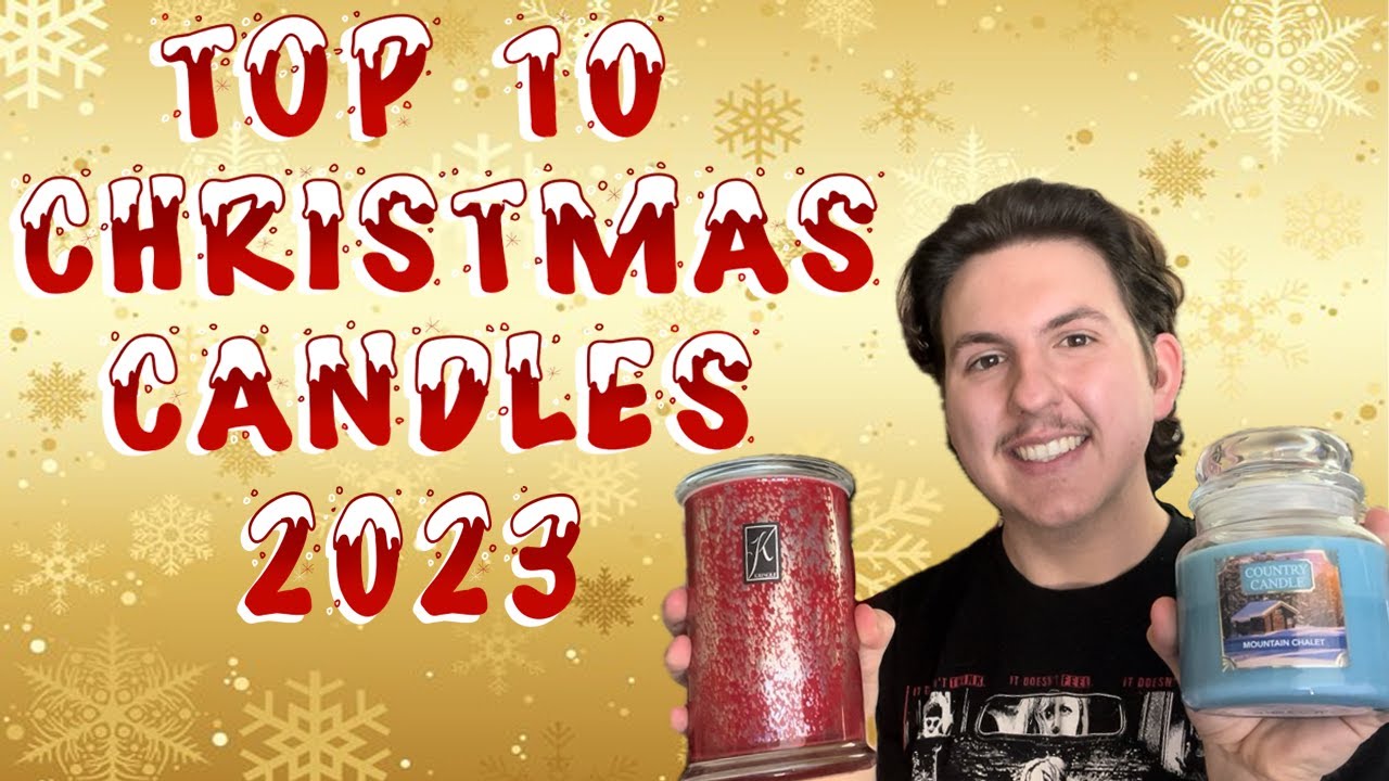Top 10 Christmas Candles! 🎄| Bath and Body Works | Homeworx | Kringle | Yankee Candle