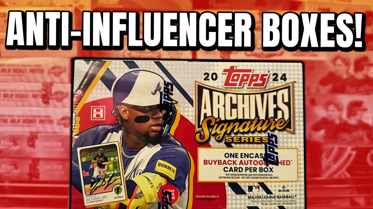 IT KEPT GETTING WORSE.... | 2024 Topps Archives Signature Series Active Edition Review