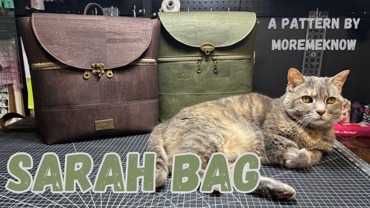 All around best Backpack Pattern I&rsquo;ve made yet! Sarah Bag BackPack by MoreMeKnow