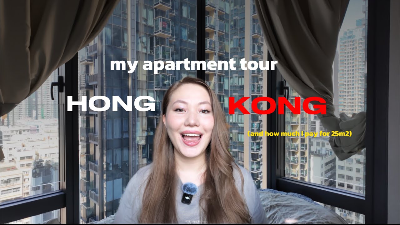 APARTMENT TOUR IN HONG KONG! 🏡 How much do I pay for 280sqf? | Typical HK Apartment