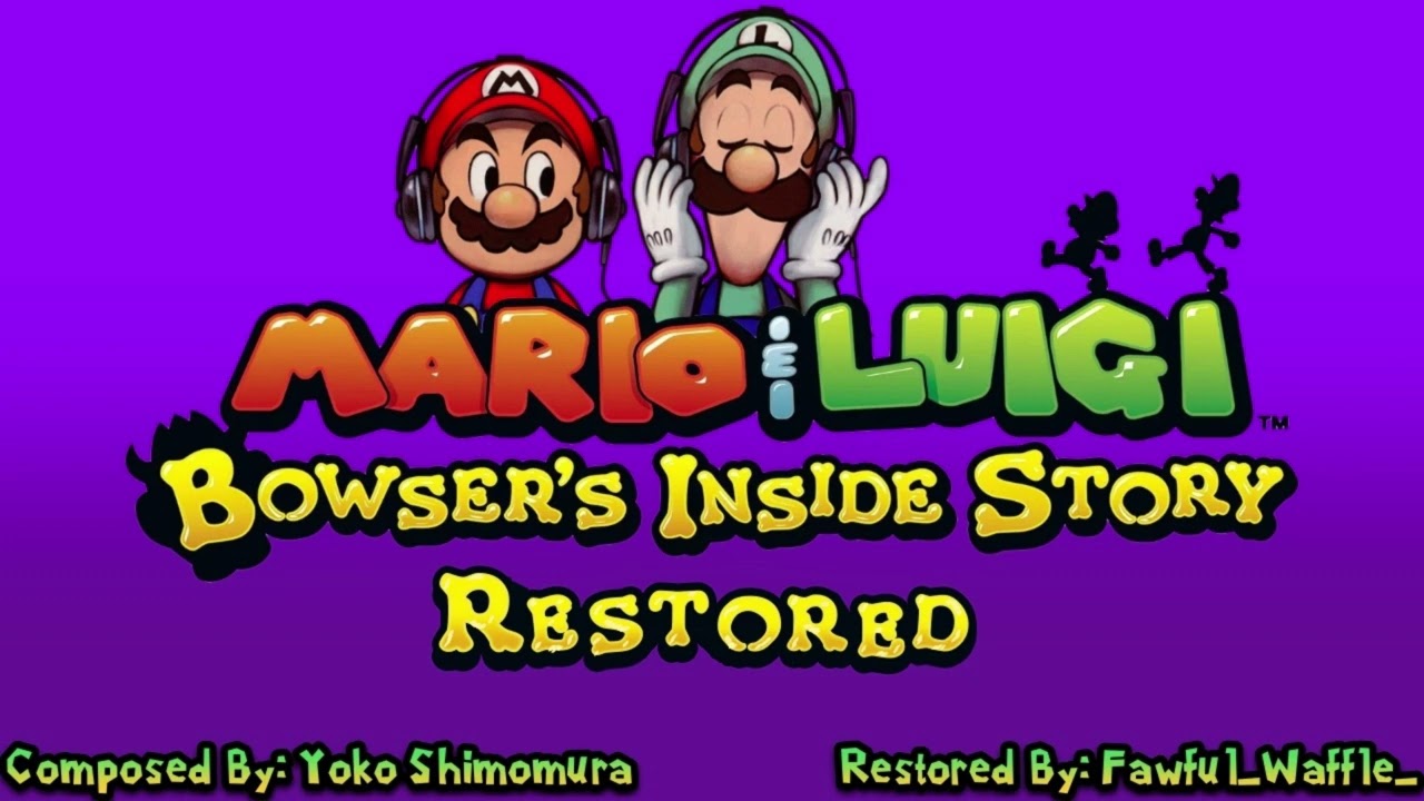 The Wind is Blowing in Cavi Cape (A) - Mario & Luigi: Bowser's Inside Story - Restored