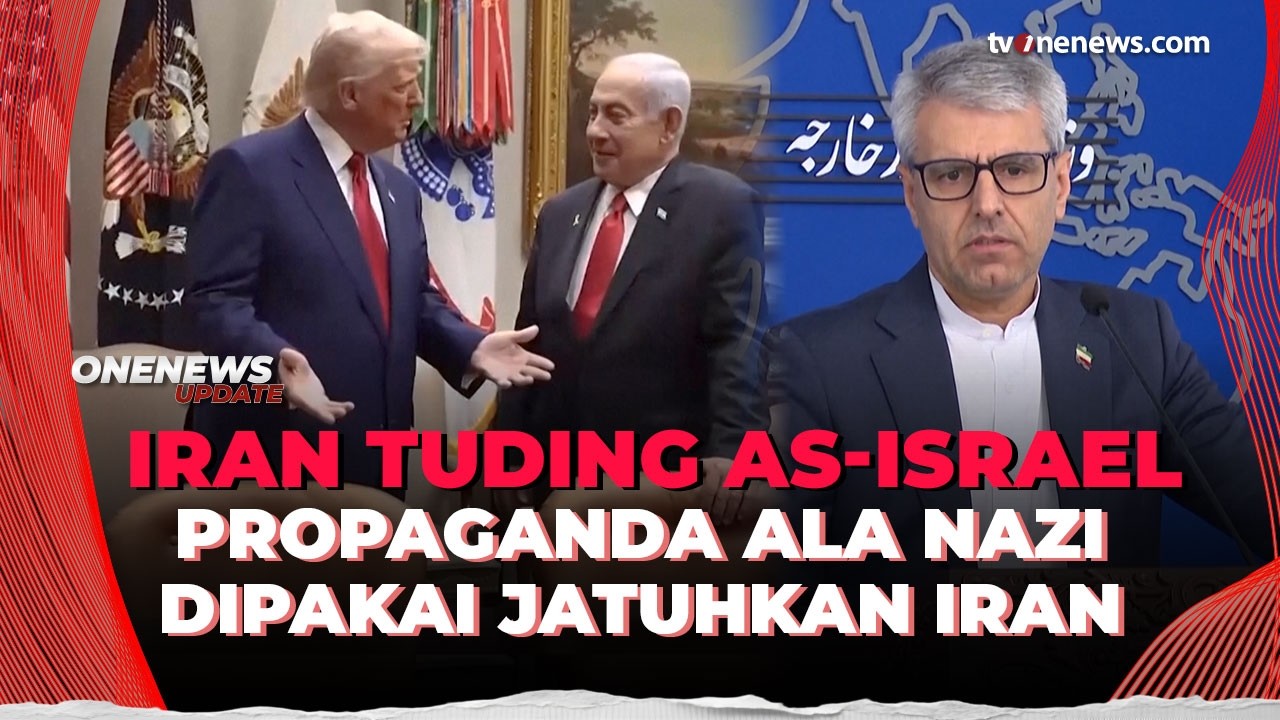 Waduh, Iran Sebut AS dan Israel Gunakan Metode Goebbels Ala Nazi Lawan Teheran | OneNews Update