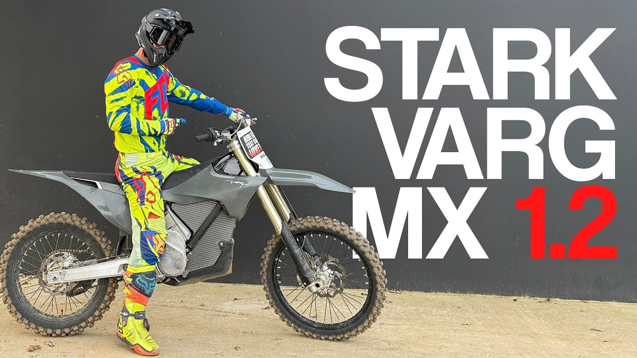 Stark Varg MX 1.2 Test Ride on Motocross Track - Gopro Onboard [4K]