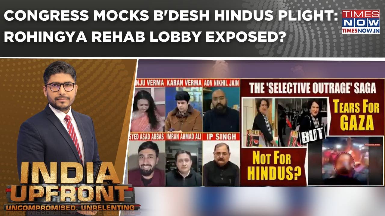 Congress Trivialises Plight Of Hindus In B'desh, Yogi Slams Ecosystem; Rohingya Rehab Lobby Exposed?