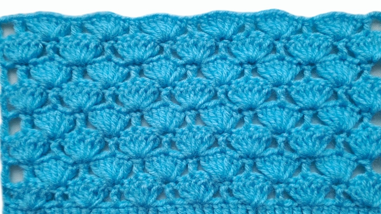 Lindo Punto Muy Fácil de Tejer, Multiuso a Croché/Easy Crochet Baby Blanket/Video Tutorial Uncinetto