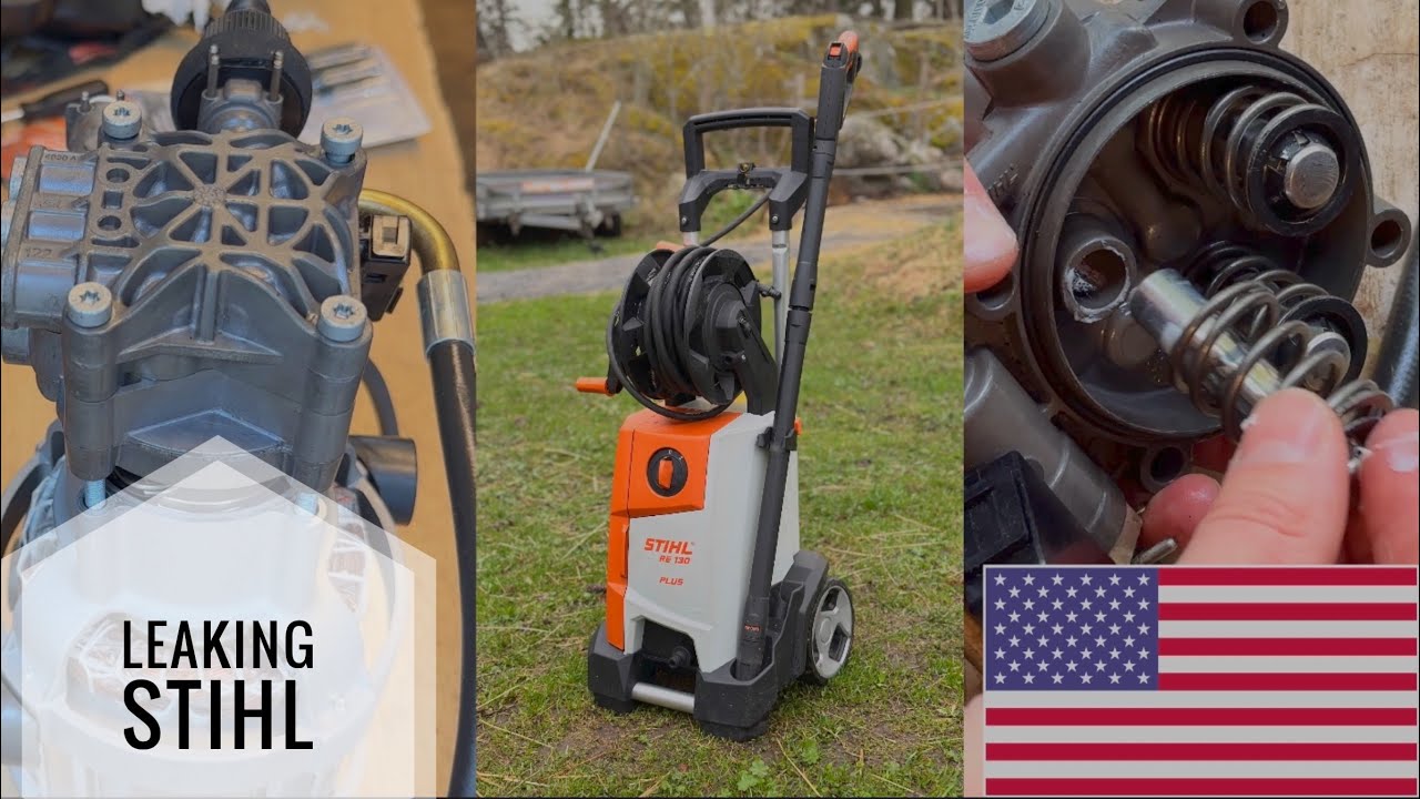 Fixing a leaking Stihl / Nilfisk pressure washer