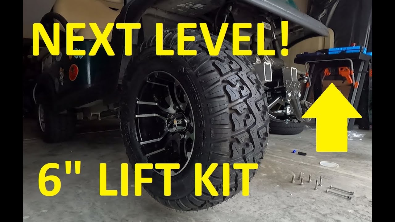 Installing a Lift Kit on a Club Car Precedent Golf Cart