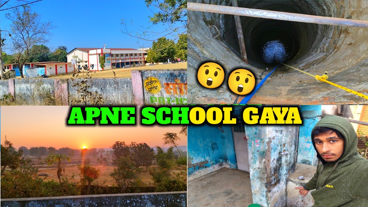 Aaj Apne School Gaya 😲