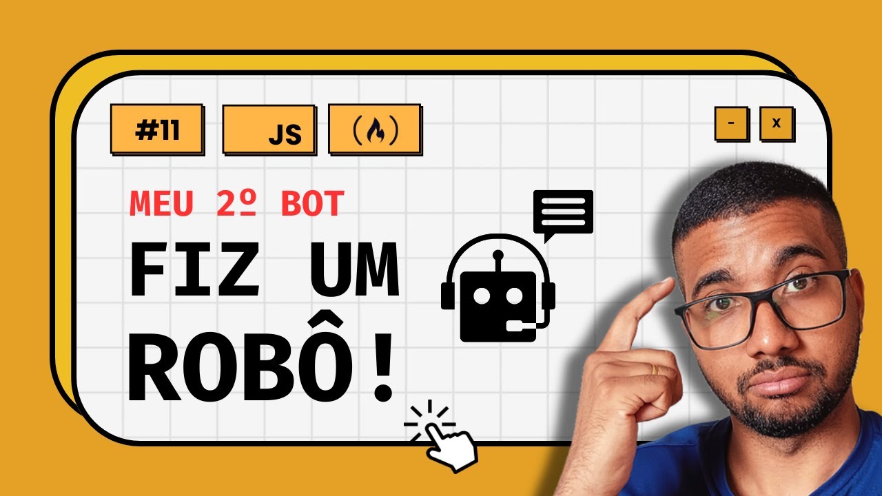 Criei meu 2º BOT com JavaScript (Melhor que o primeiro!) - freeCodeCamp #11