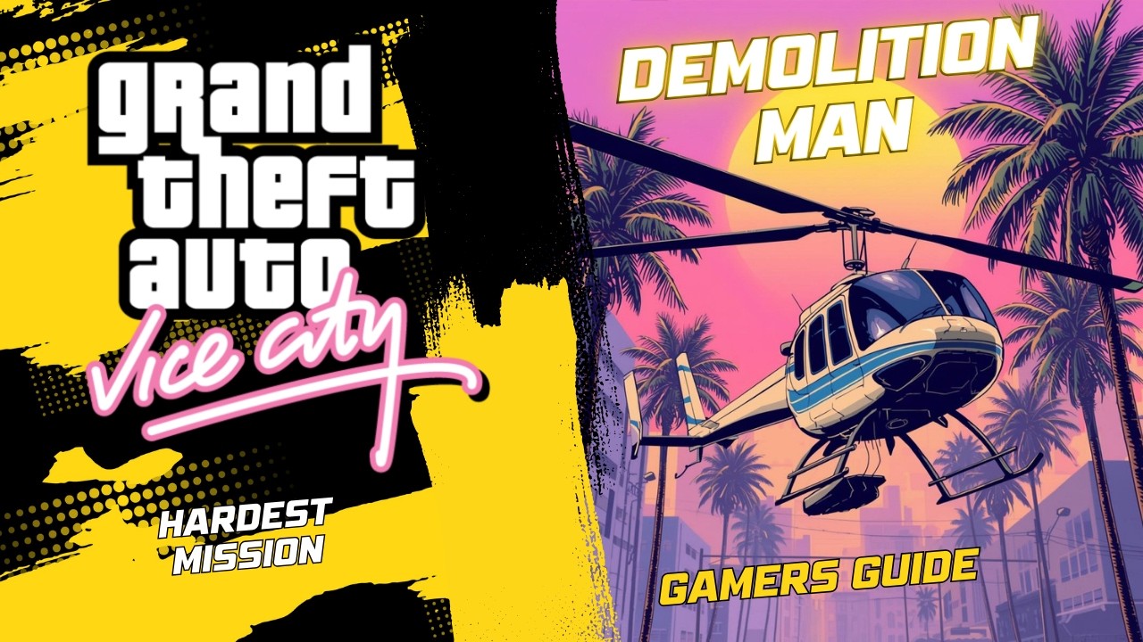 Hardest Mission in GTA Vice City - Demolition Man