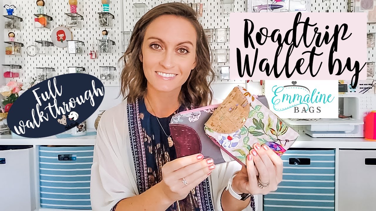 Emmaline Bags Road Trip Wallet - Full Walk Through! 5 Different Design Options In One Pattern