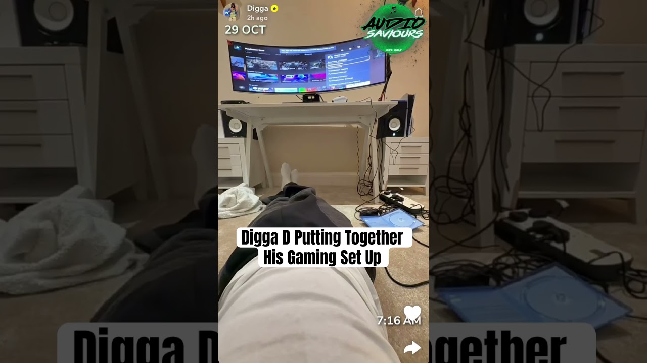 Digga D собирает свою игровую систему 
