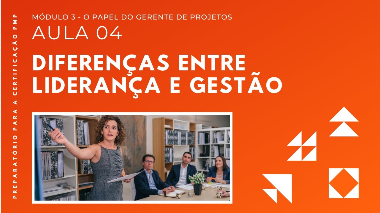 Diferenças entre Liderança e Gestão | Capítulo 3 - Aula 04