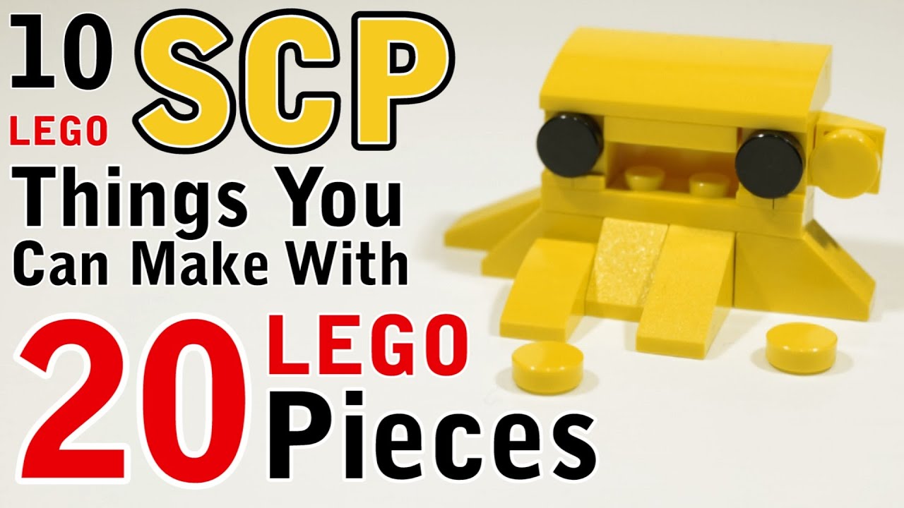 10 SCP-вещей, которые можно сделать из 20 деталей Lego