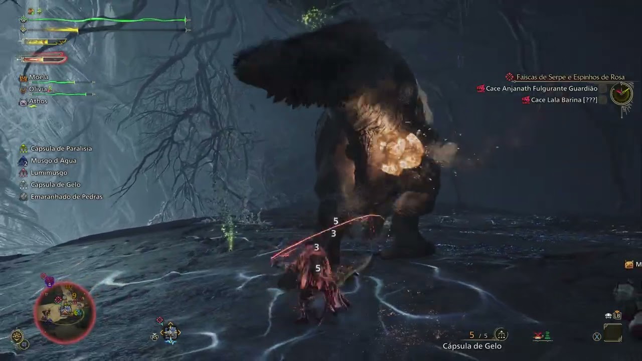 Monster Hunter Wilds - Anjanath Fulgurante Guardião - Dual Blade