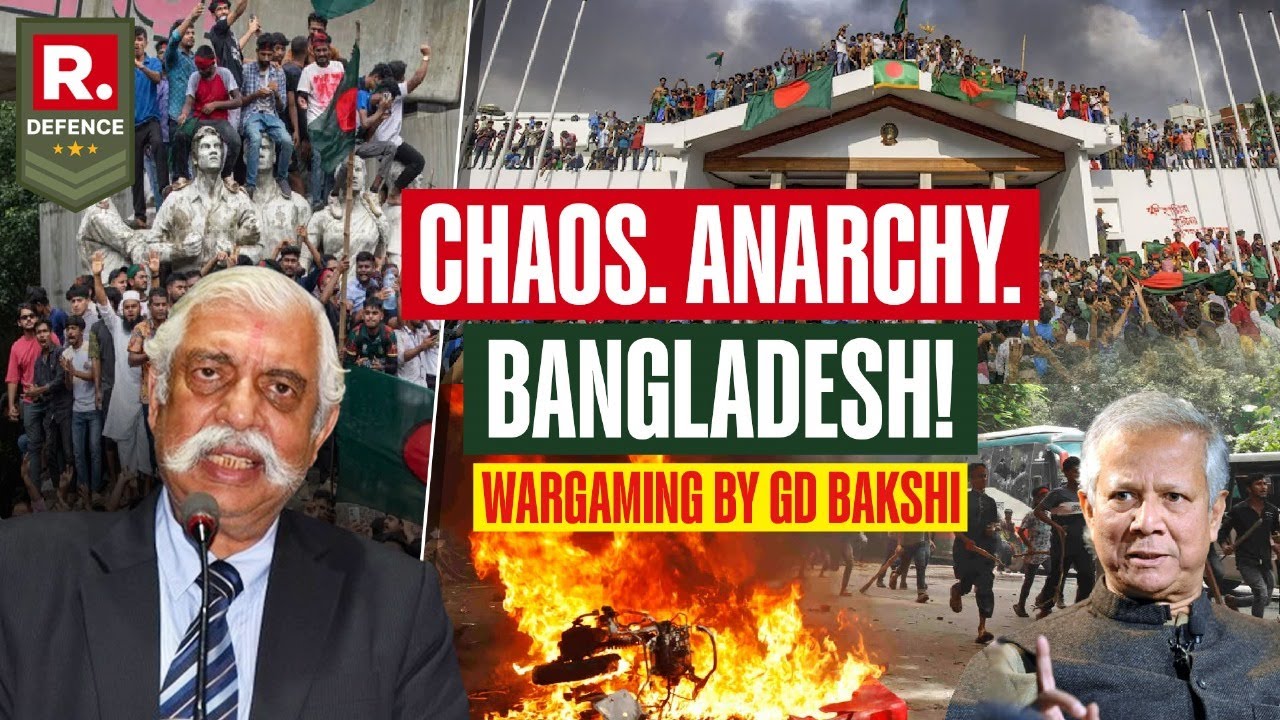 Razakars and Jihadists Throwing Bangladesh Into Complete Anarchy And Chaos | GD Bakshi Explains