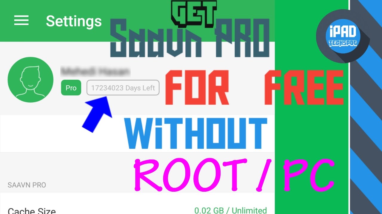 How To Get Saavn Pro (LifeTime) For FREE No ROOT / PC / ++App 2017