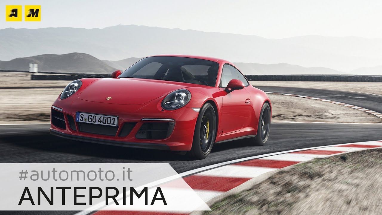 Porsche 911 GTS restyling 2017, passa al turbo! | Anteprima