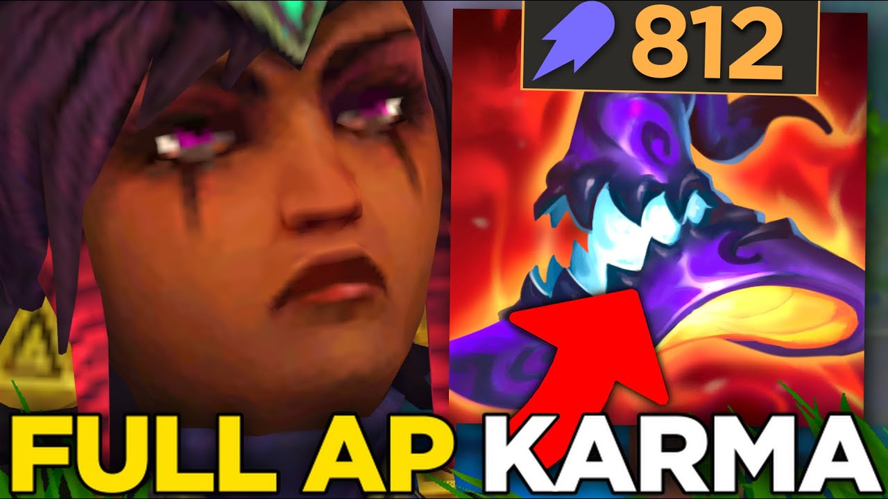 Karma pod FULL AP jest potężna w League of Legends