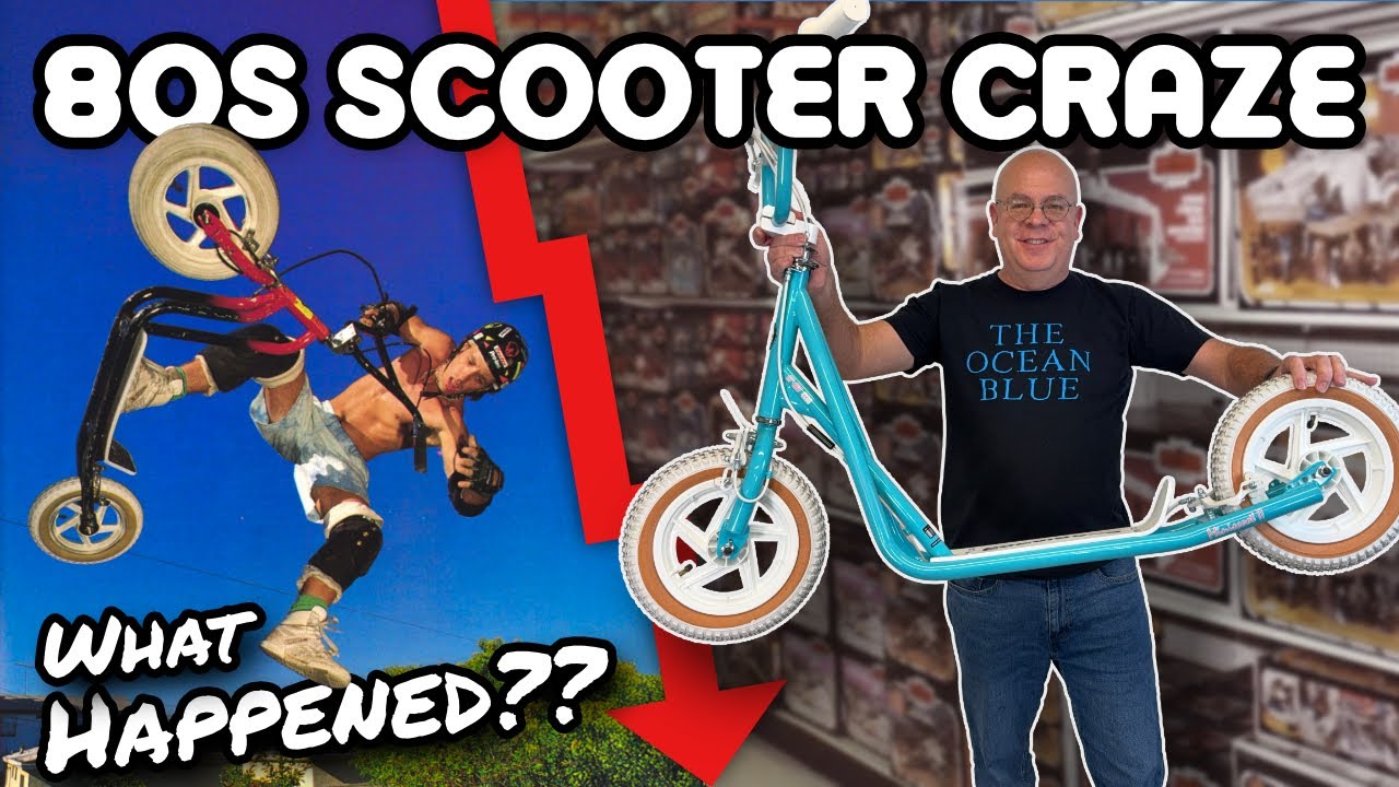Что случилось с самокатами BMX 80-х? Взлет и падение забытой моды.