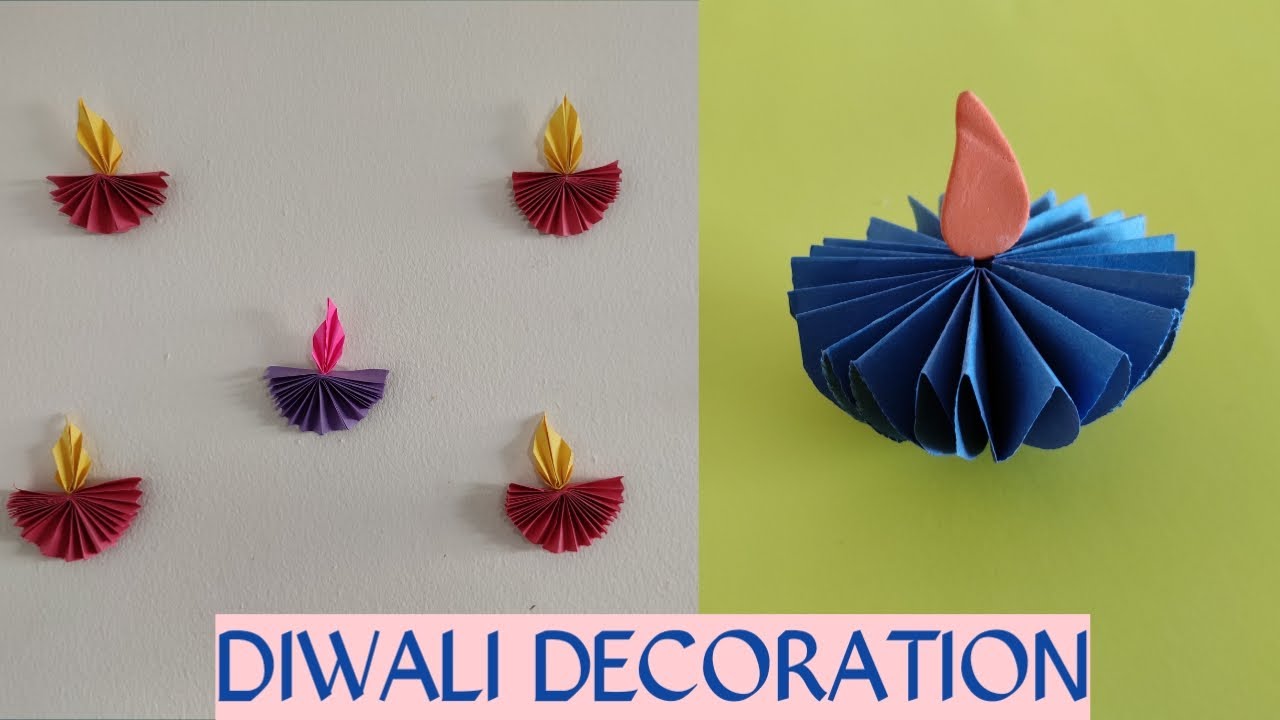 simple diwali decoration using paper || diy || Diwali decoration ideas
