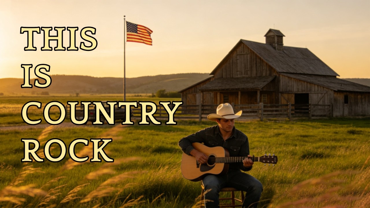 Country Rock Anthem | Gritty Guitar & Open Road Vibes