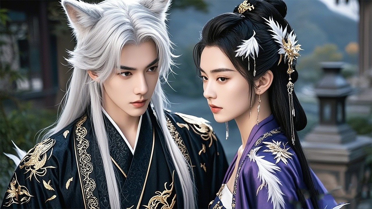 💞原駙馬跑了，她竟讓狼王穿上喜服。明知是戲卻動了心。但當他為她擋下瘟疫毒箭，氣息微弱時，她才顫抖吻他：“你不准死……朕命令你！”#熱播短劇 #最火短剧