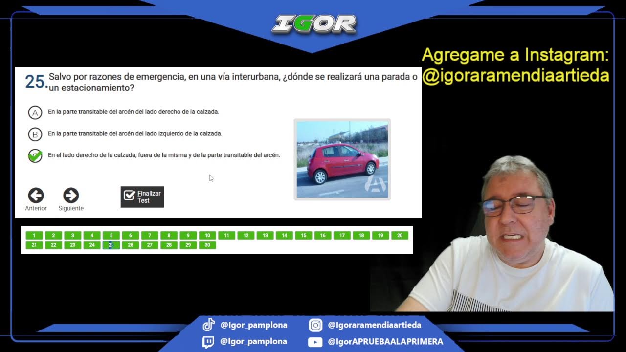 Hoy explicaión de ADAS y un test !!!