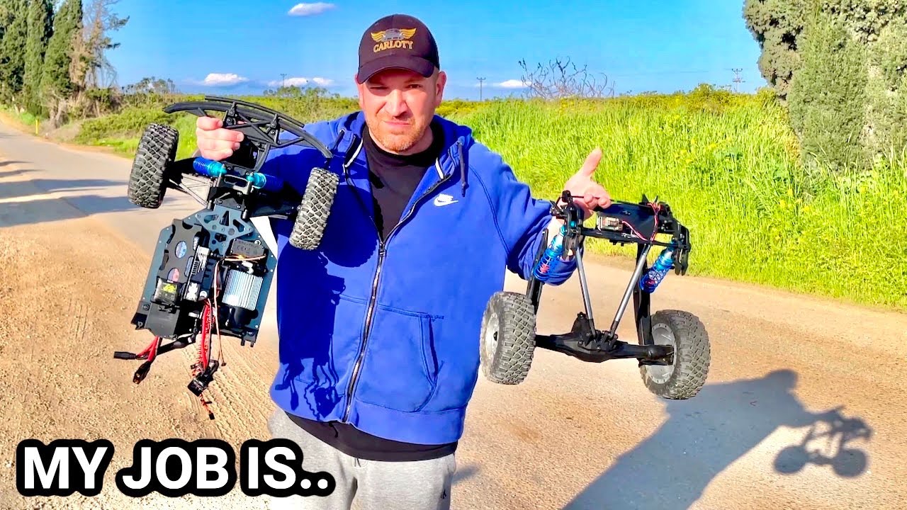 This Guy Is Crashing RC Cars For A Living￼