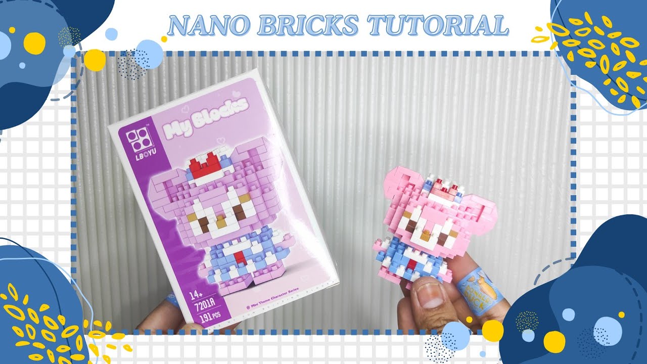 NANO BRICKS MY BLOCKS CHARACTER : SHELLIE MAY