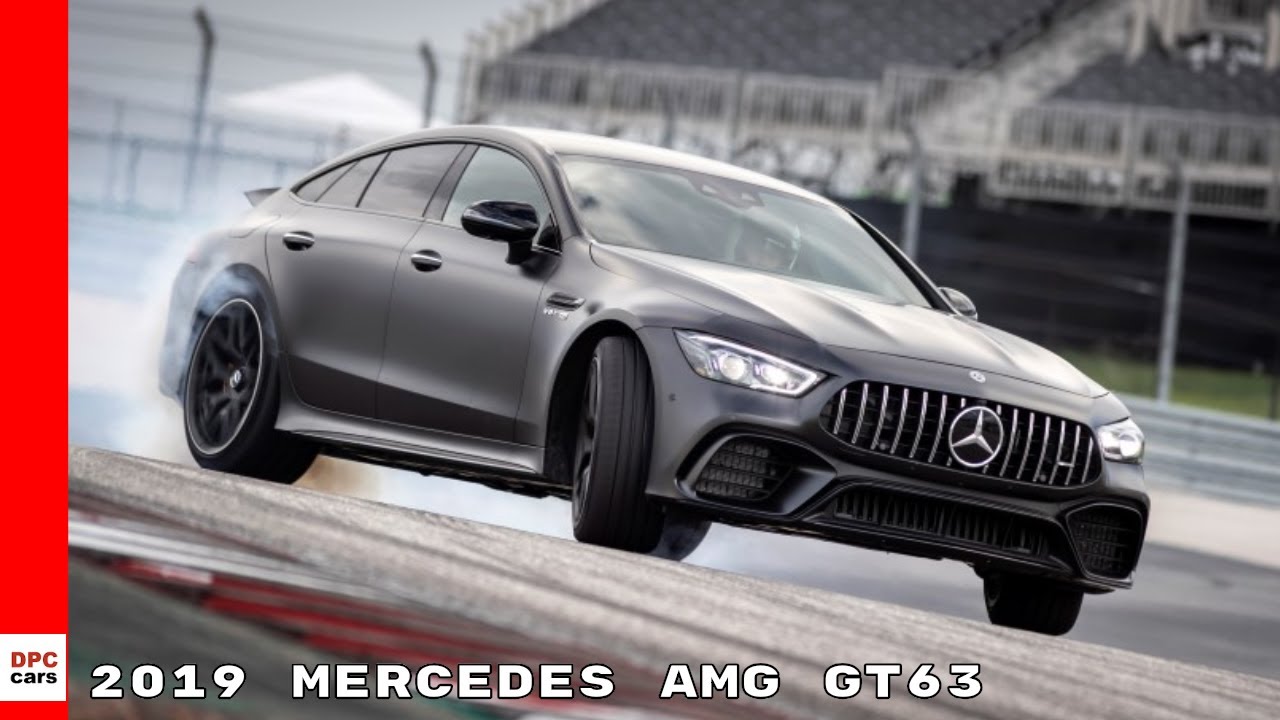 2019 Mercedes AMG GT63 S 4 Door Coupe Graphite Gray