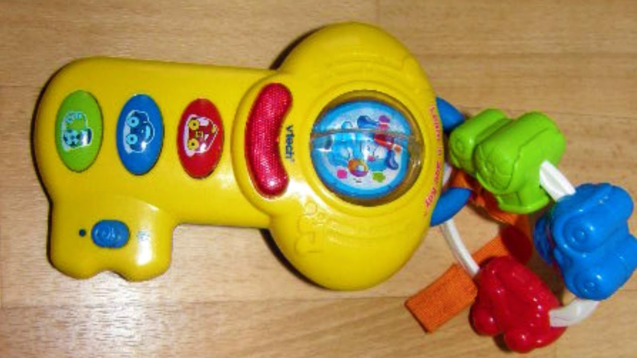 Vtech Learn and see key with car sounds, music,nursery rhymes  and ligth
