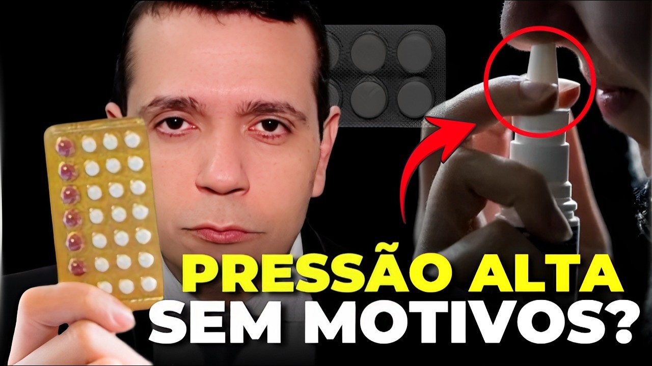 Tomou e Subiu a Pressão? Remédios que USAMOS e podem Subir a Pressão