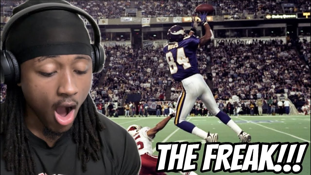 First Time Watching Randy Moss! Reacting To Randy Moss Ultimate Career Highlight Reel!