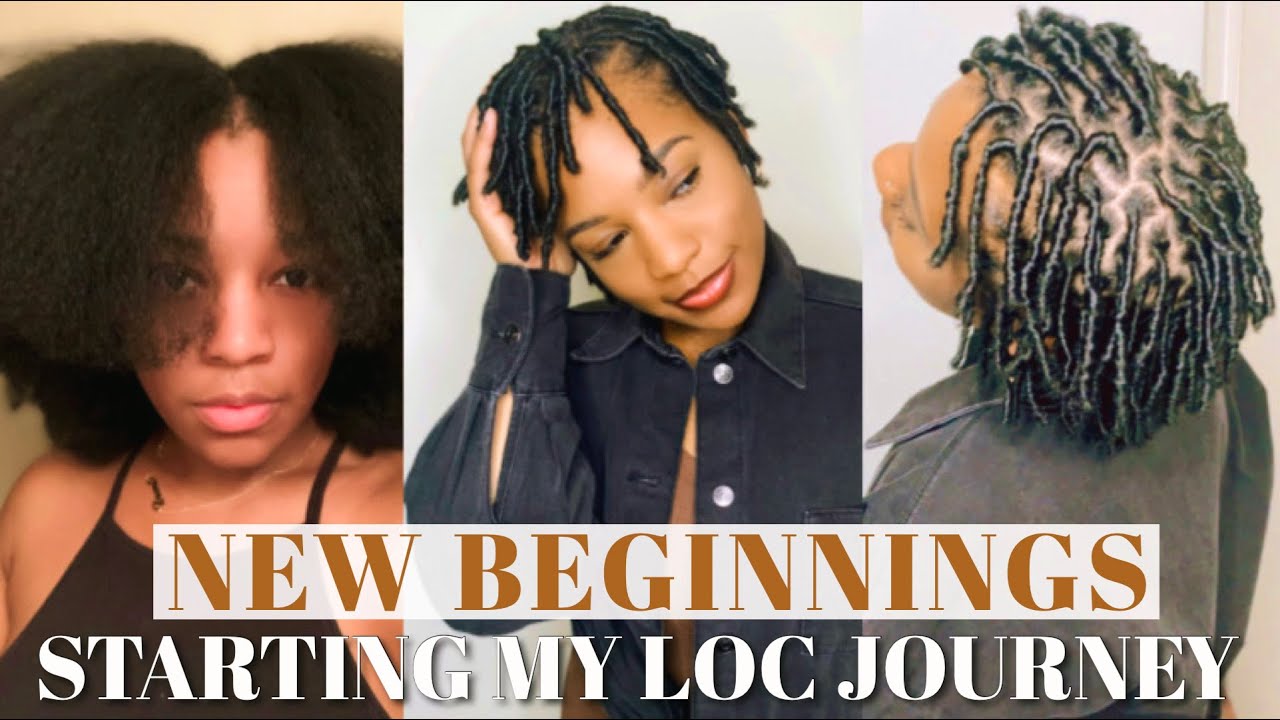 I STARTED MY LOC JOURNEY| STARTER LOCS DAY 1| COMB COILS LOCS