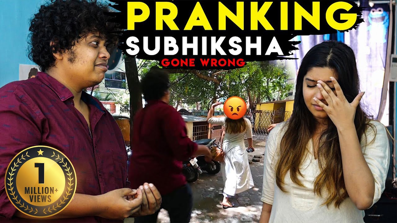 Pranking My Friend Subhiksha - Gone Wrong!!! Irfan's View