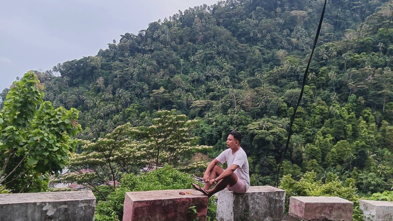 DIJAMIN BETAH !! MENIKMATI KEINDAHAN DESA YANG SEJUK DAN BANYAK BUAH PALA